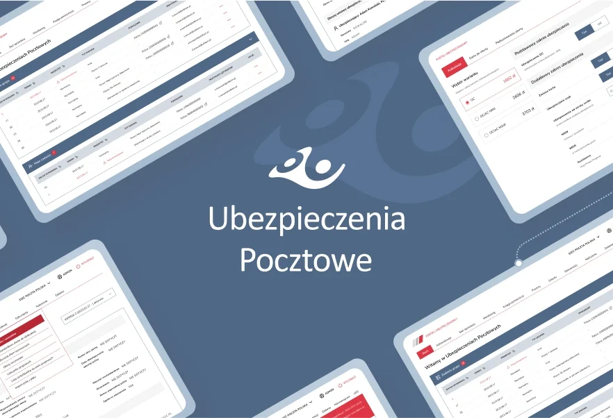 Widok listy procesów w centralnym systemie ubezpieczeniowym Ubezpieczeń Pocztowych