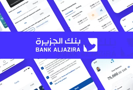 banking mobile app mockup